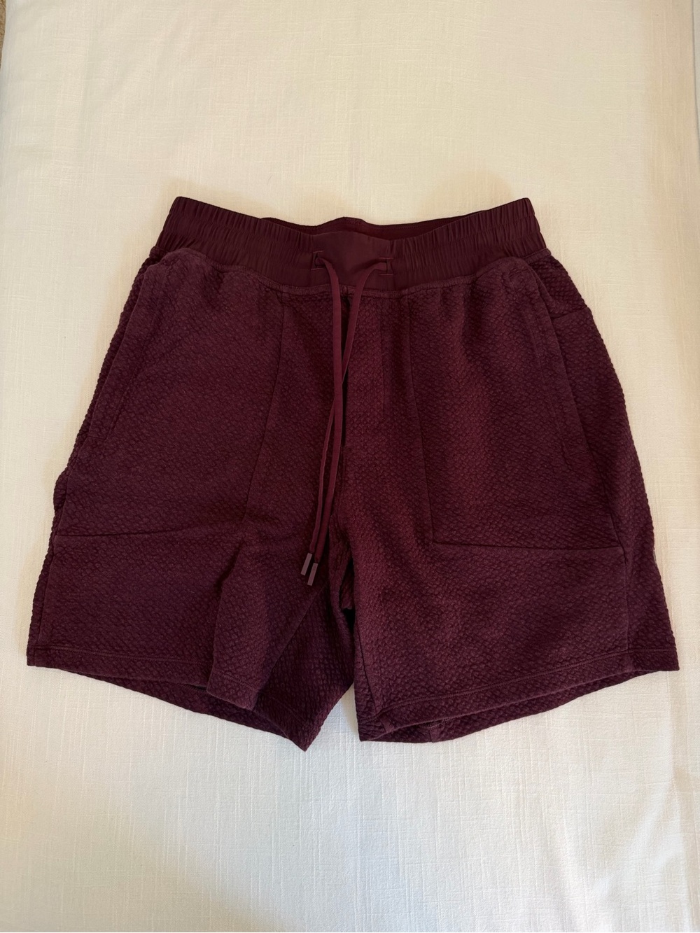 Lululemon Men's Burgundy Athletic Shorts